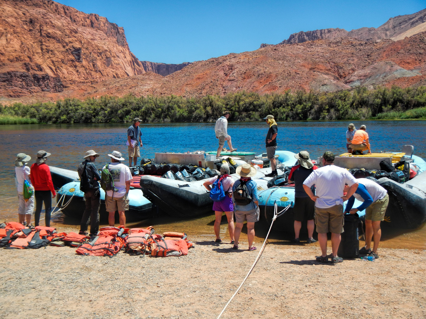 Grand Canyon Rafting Expedition: Day One