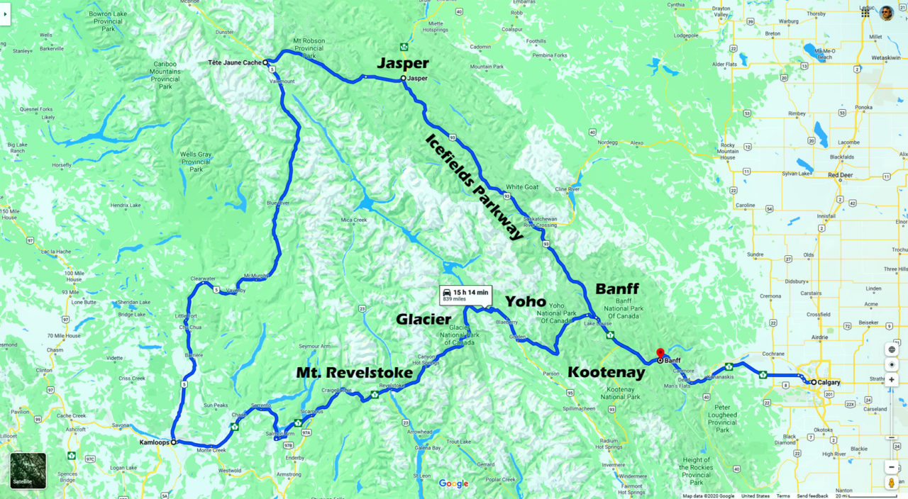 Calgary Loop Ring Canadian Road Trips: Rolling through the Rockies | rcquinn.com