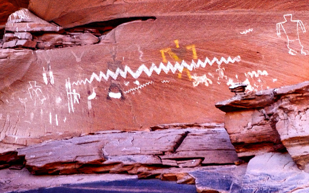 Canyon de Chelly: Kokopelli and the Lightning Spear