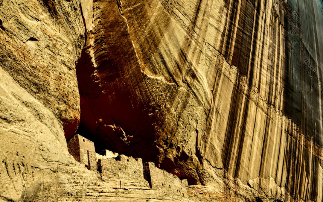 Canyon de Chelly: Overlooking the White House