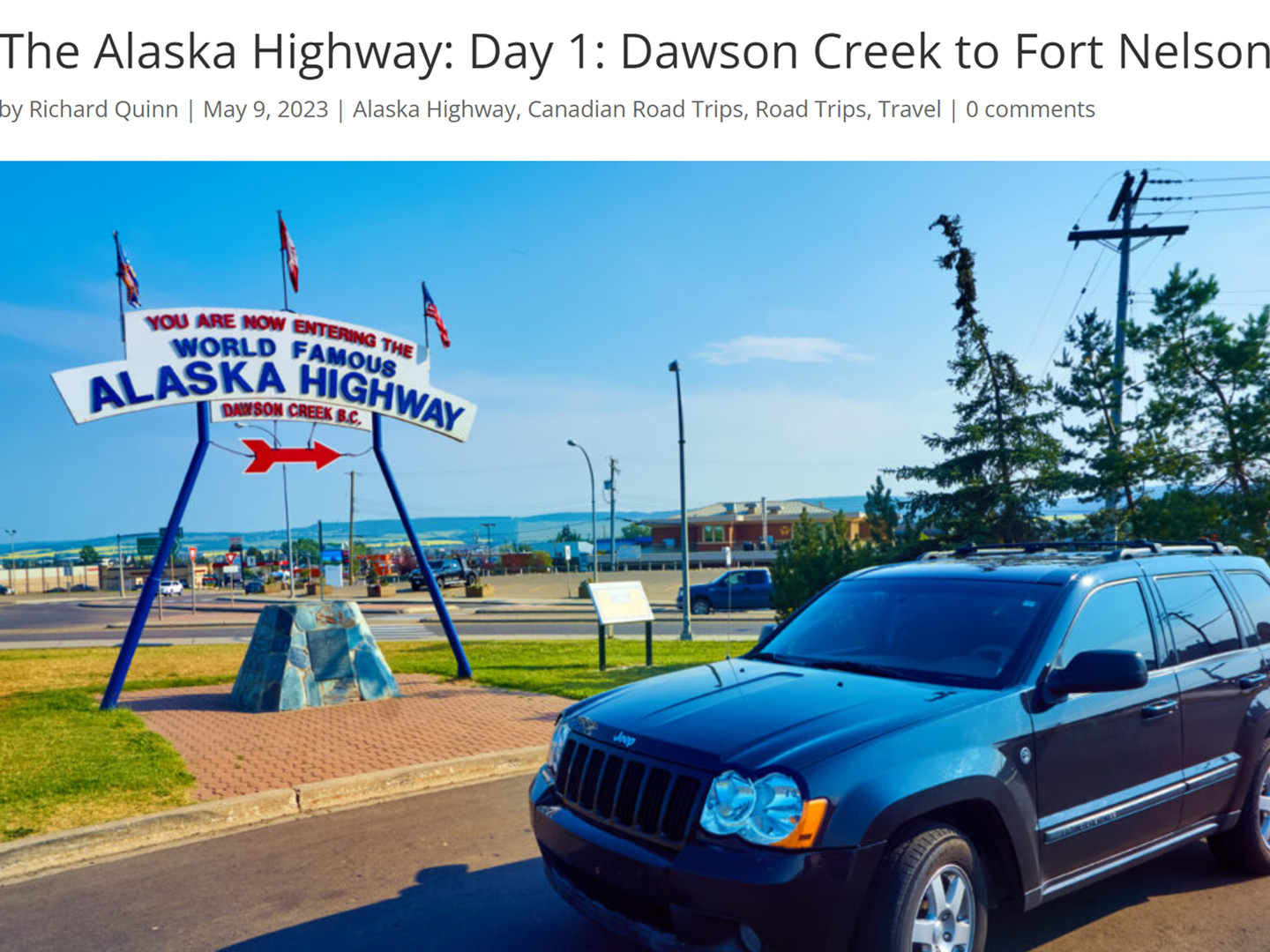 road trip through canada national parks