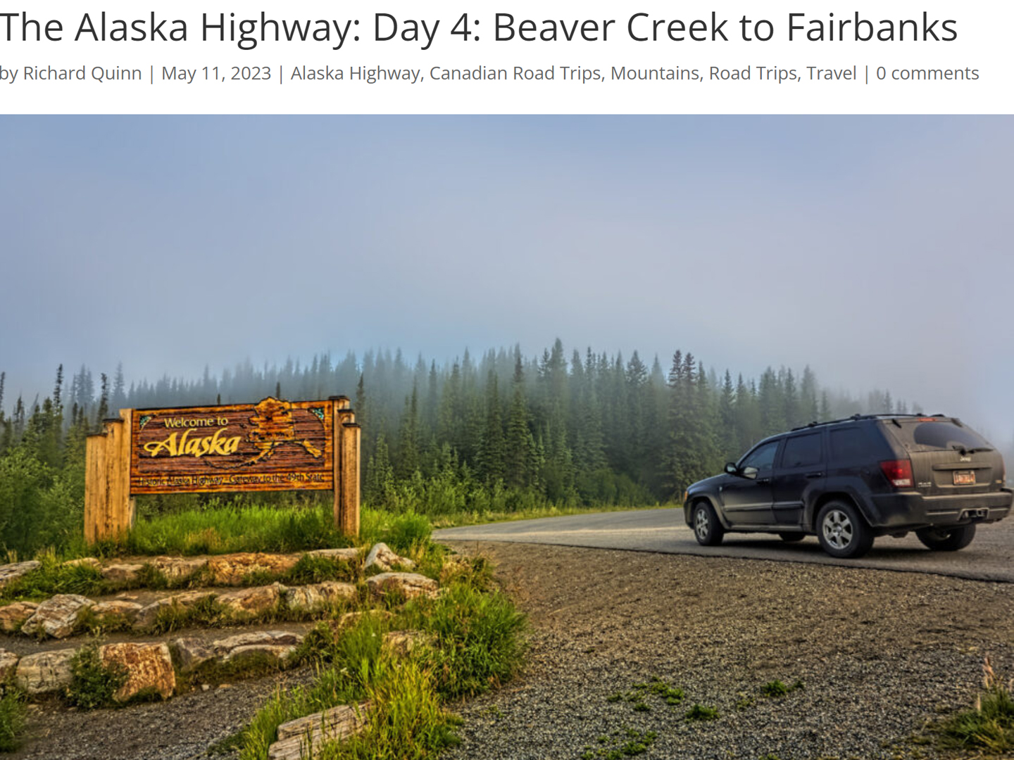 road trip through canada national parks