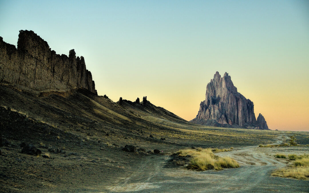 A Serendipitous Sunset at Shiprock